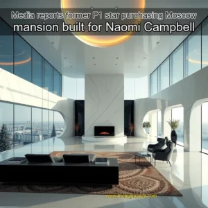 Read more about the article Media reports former F1 star purchasing Moscow mansion built for Naomi Campbell