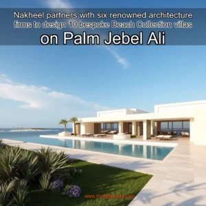 Read more about the article Nakheel partners with six renowned architecture firms to design 10 bespoke Beach Collection villas on Palm Jebel Ali
