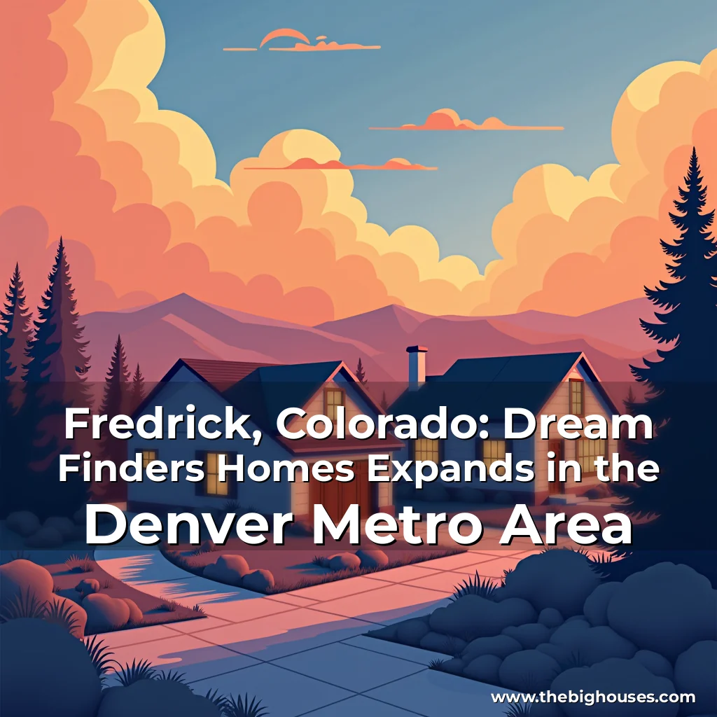 Read more about the article Fredrick, Colorado: Dream Finders Homes Expands in the Denver Metro Area