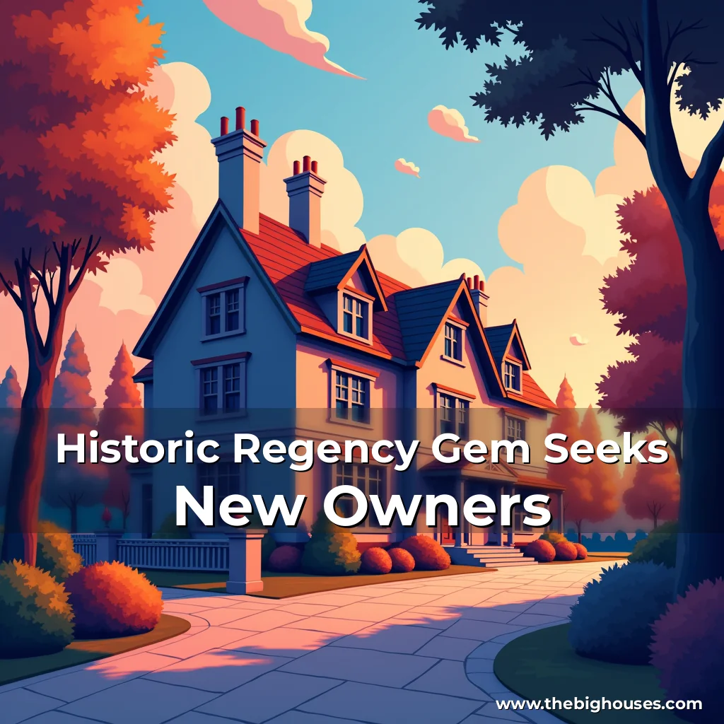 Read more about the article Historic Regency Gem Seeks New Owners