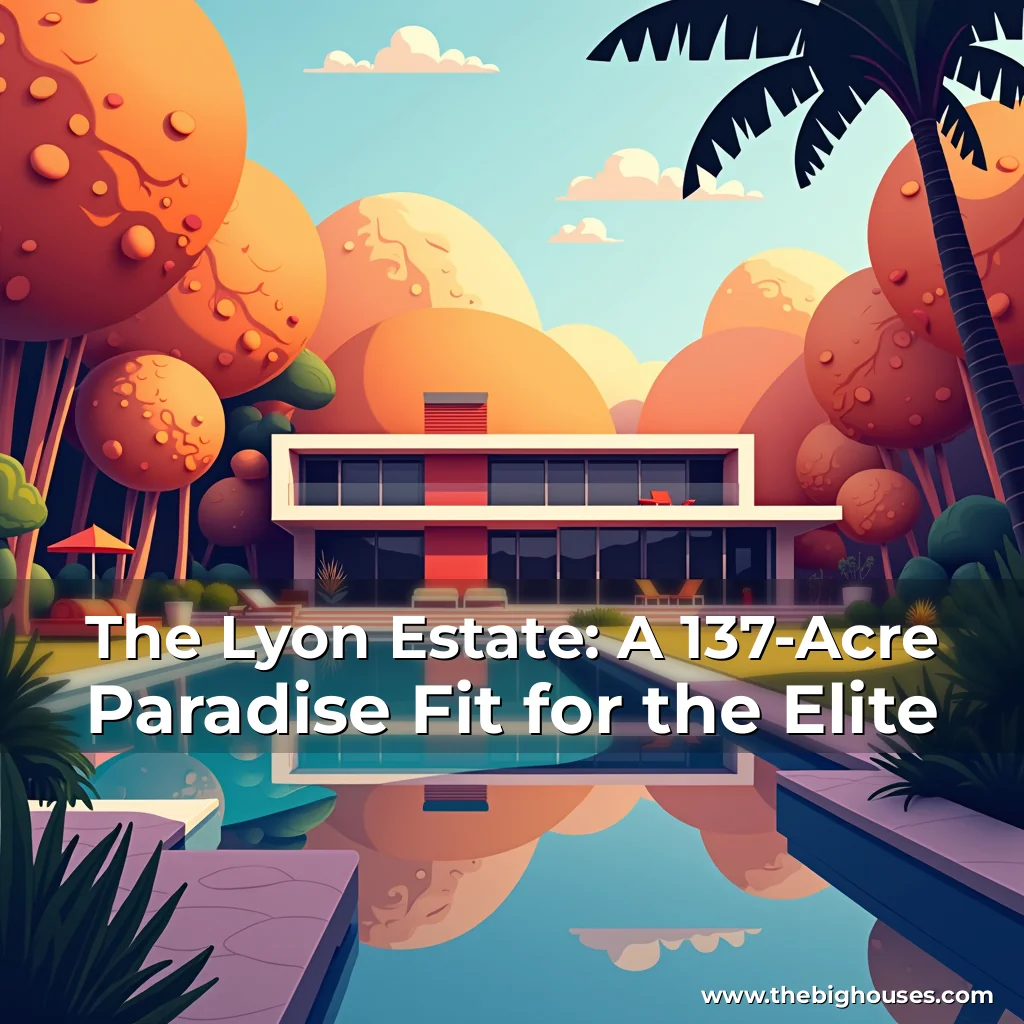 Read more about the article The Lyon Estate: A 137-Acre Paradise Fit for the Elite