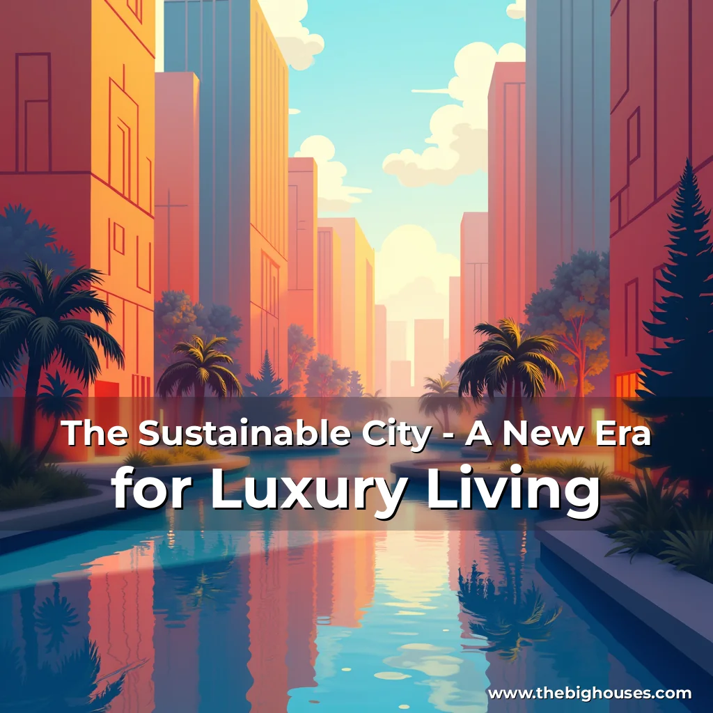 Read more about the article The Sustainable City – A New Era for Luxury Living