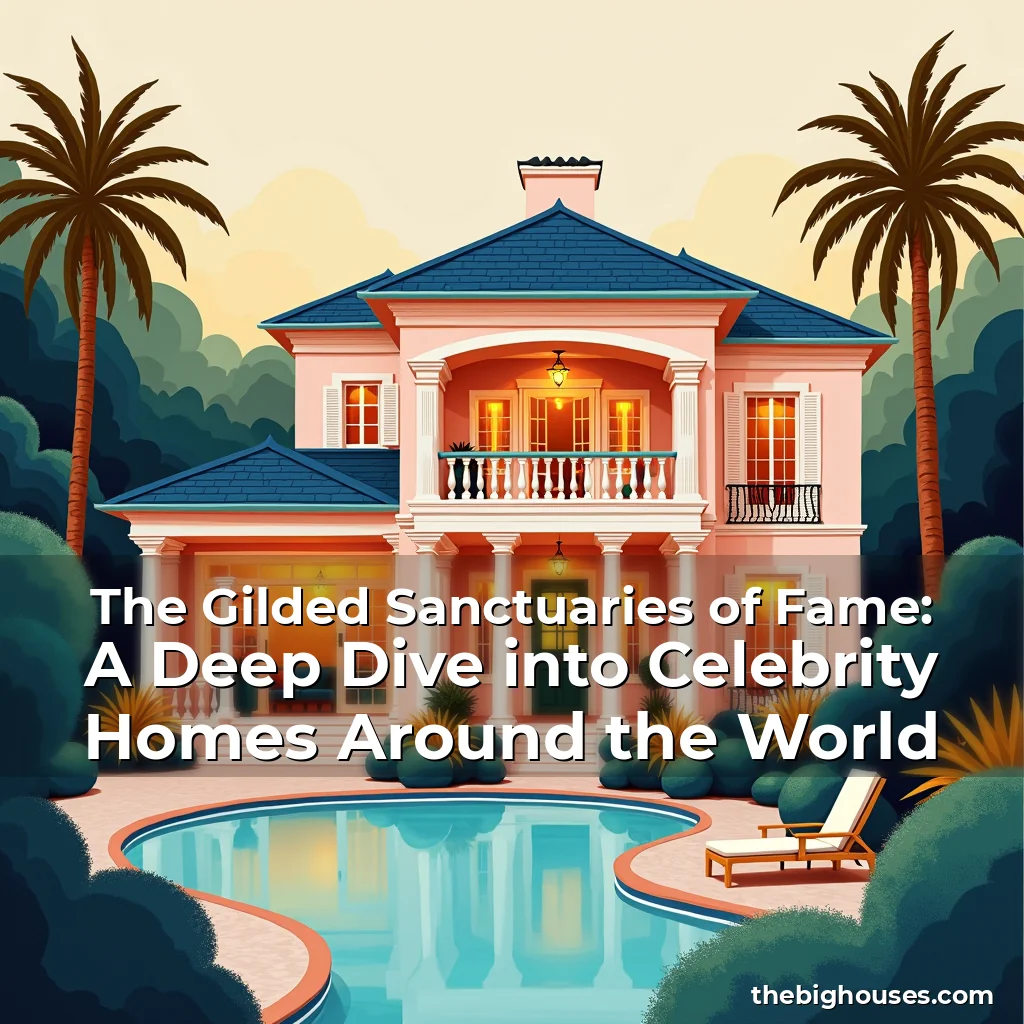 Read more about the article The Gilded Sanctuaries of Fame: A Deep Dive into Celebrity Homes Around the World