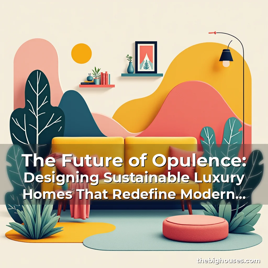 Read more about the article The Future of Opulence: Designing Sustainable Luxury Homes That Redefine Modern Living