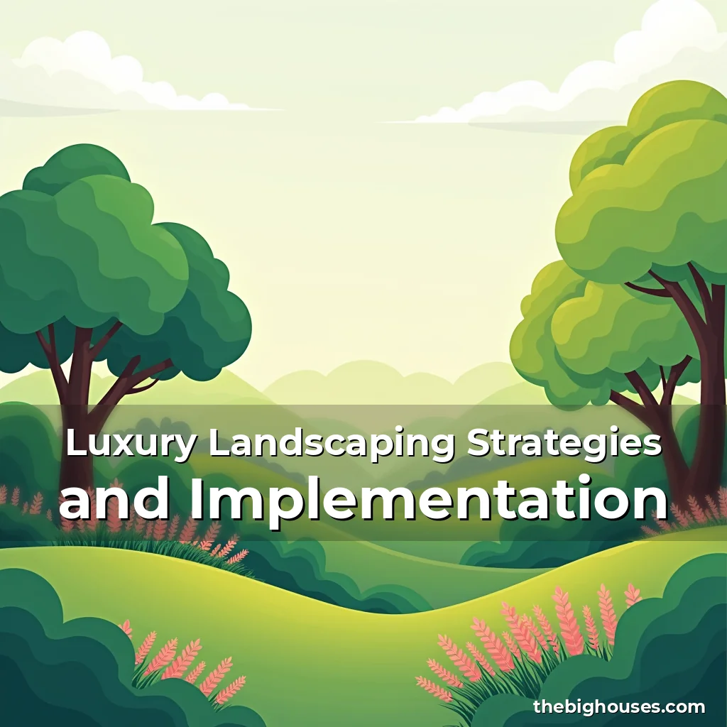 Read more about the article Luxury Landscaping Strategies and Implementation