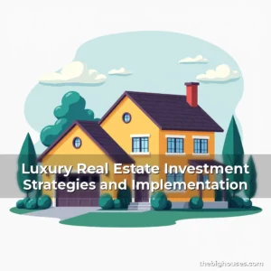 Read more about the article Luxury Real Estate Investment Strategies and Implementation