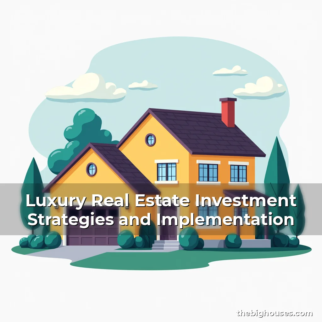 Read more about the article Luxury Real Estate Investment Strategies and Implementation
