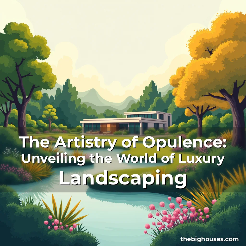 Read more about the article The Artistry of Opulence: Unveiling the World of Luxury Landscaping