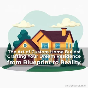Read more about the article The Art of Custom Home Builds: Crafting Your Dream Residence from Blueprint to Reality