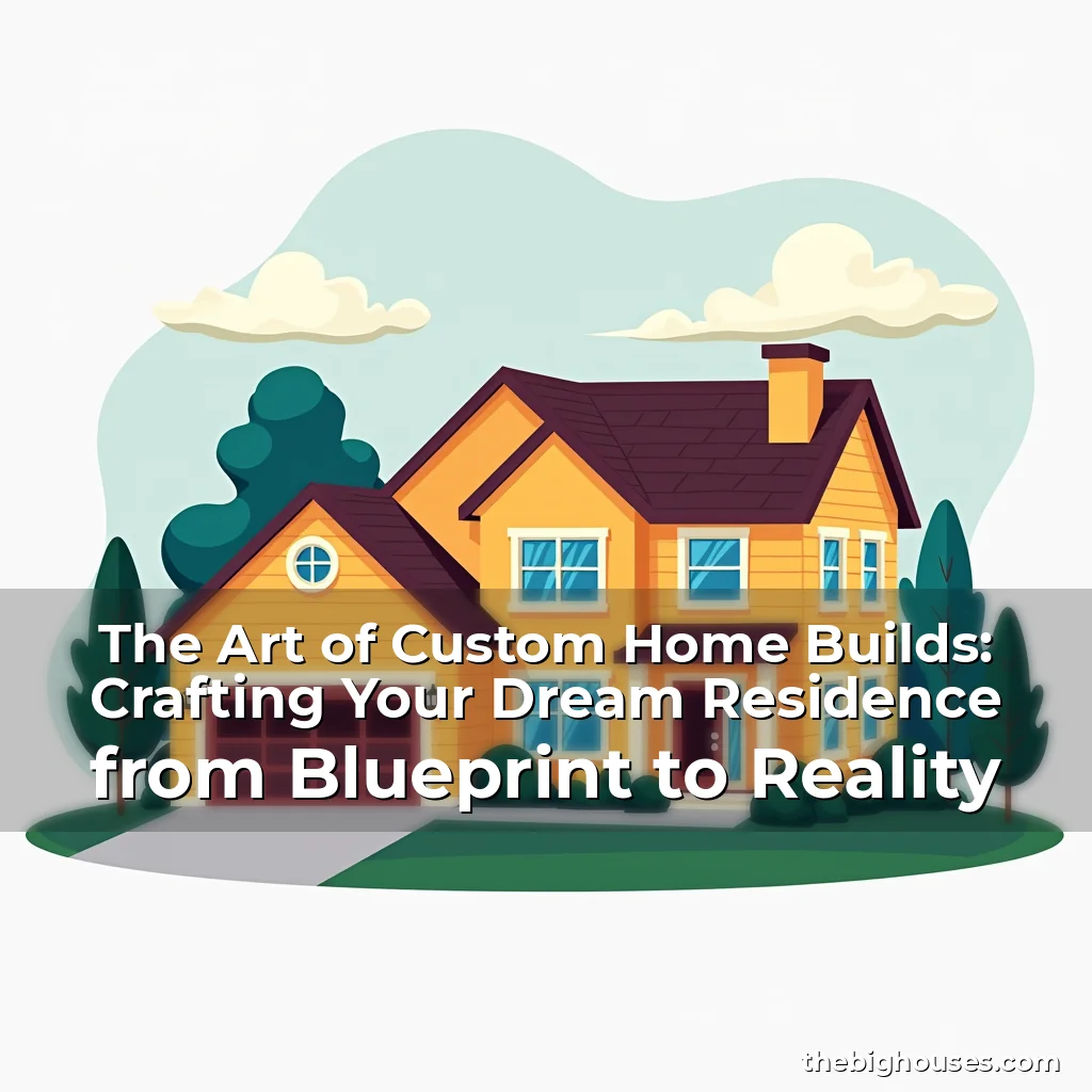 Read more about the article The Art of Custom Home Builds: Crafting Your Dream Residence from Blueprint to Reality
