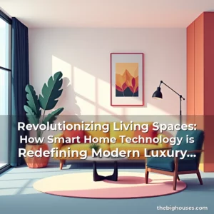 Read more about the article Revolutionizing Living Spaces: How Smart Home Technology is Redefining Modern Luxury Residences