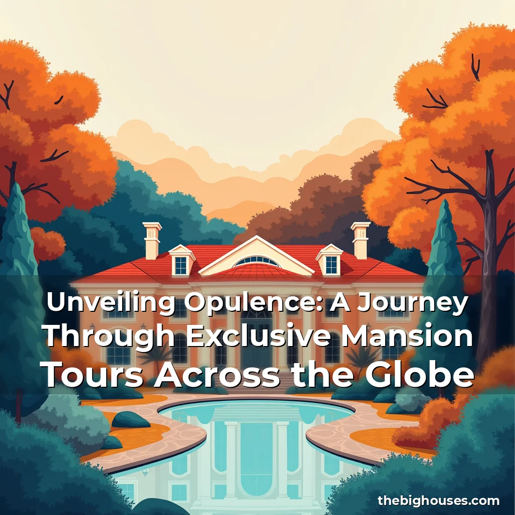 Read more about the article Unveiling Opulence: A Journey Through Exclusive Mansion Tours Across the Globe